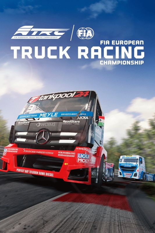 FIA European Truck Racing Championship box art for Xbox One